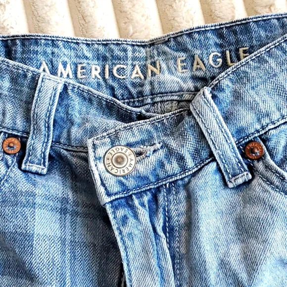 American Eagle Size 0 Jean shorts High rise - Picture 7 of 10